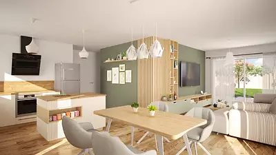 Maison neuve, 69 m²