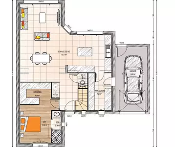 Maison neuve, 132 m²