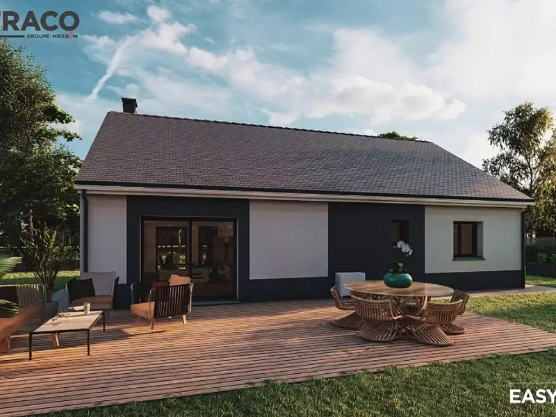 Maison neuve, 82 m² - Etrépagny (27150)