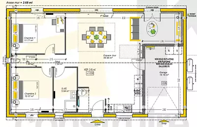 Maison neuve, 75 m²