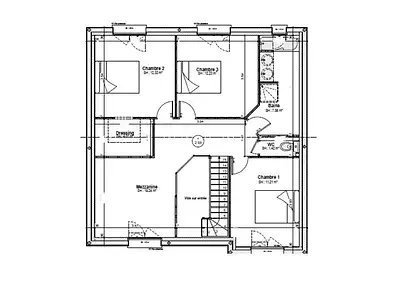 Maison neuve, 57 m²