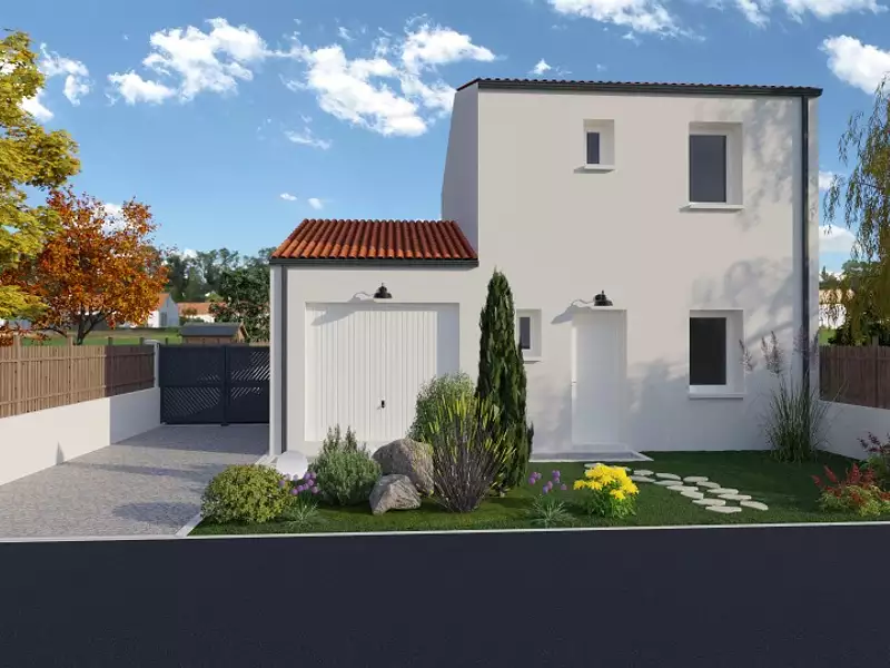 Maison neuve, 91 m² - Aigrefeuille-d'Aunis (17290)