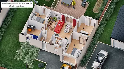 Maison neuve, 48,49 m²