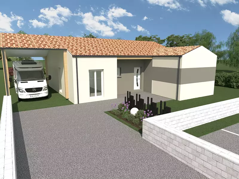 Maison neuve, 88 m² - Givrand (85800)