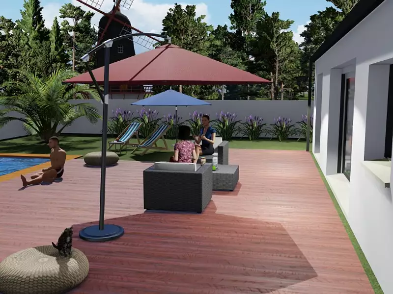 Maison neuve, 84 m² - Saint-Maixent-sur-Vie (85220)