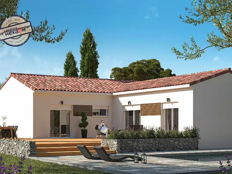 Maison neuve, 94 m² - Rognes (13840)