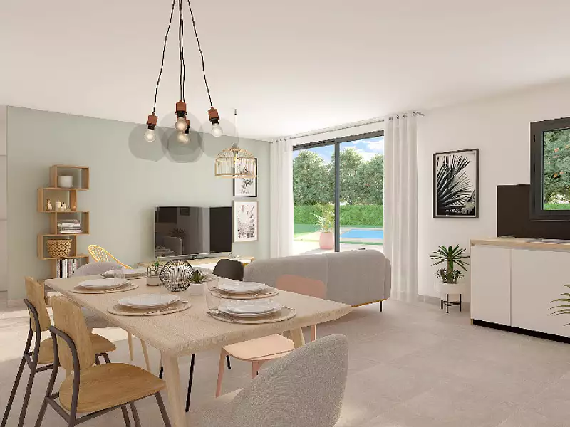 Maison neuve, 81 m² - Saint-Aubin-Routot (76430)