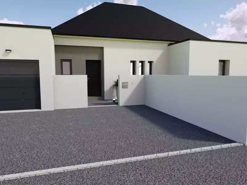 Maison neuve, 100 m² - Cinq-Mars-la-Pile (37130)