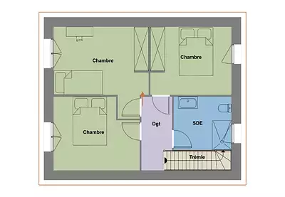 Maison neuve, 95 m²