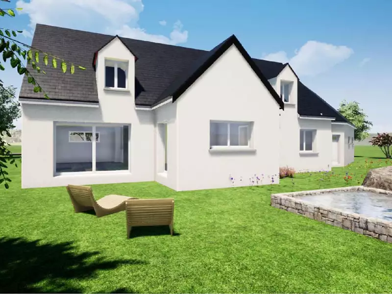 Maison neuve, 191 m² - Saint-Ouen-en-Belin (72220)