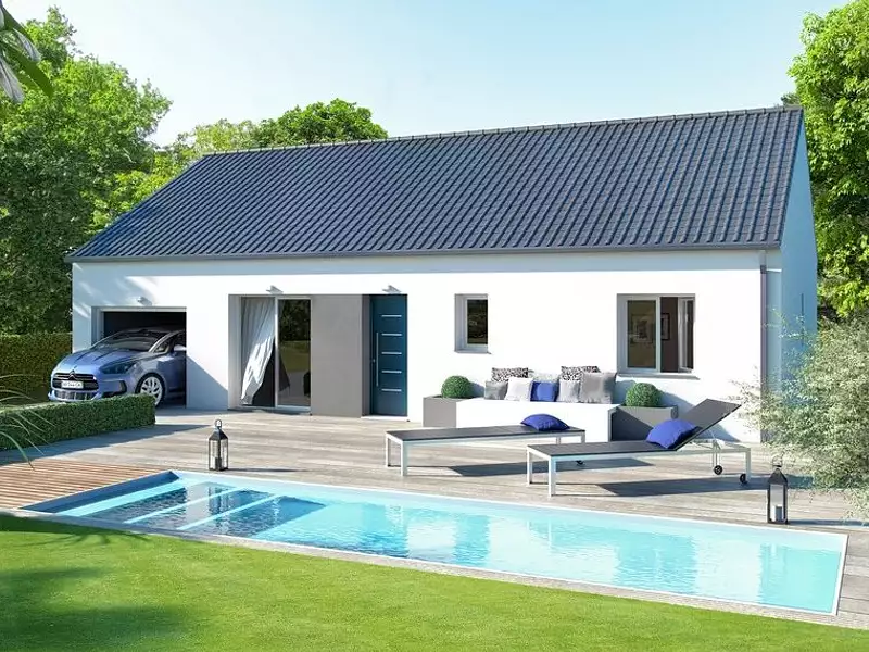 Maison neuve, 80 m² - Vendat (03110)