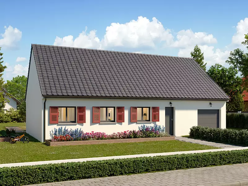 Maison neuve, 101 m² - Bouconvillers (60240)