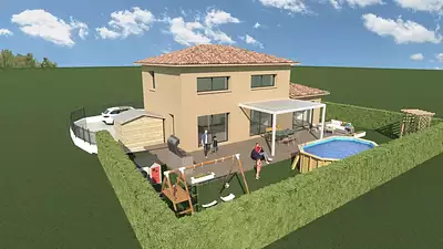 Maison neuve, 100 m²