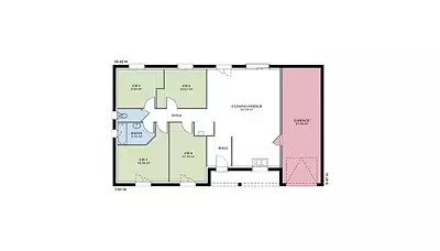 Maison neuve, 109 m²