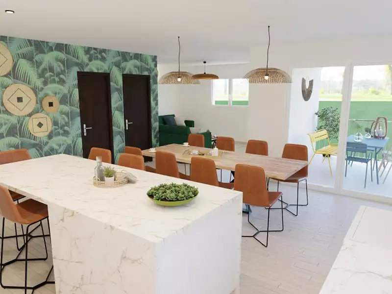 Maison neuve, 105 m² - Barjac (30430)