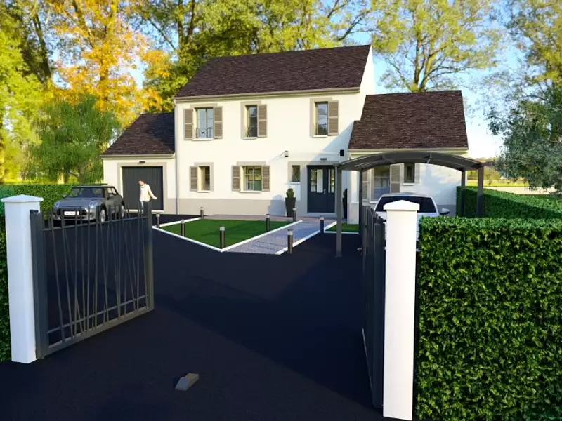 Maison neuve, 120 m² - Boissettes (77350)