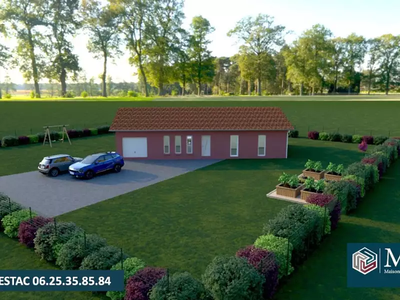 Maison neuve, 100 m² - Labastide-d'Armagnac (40240)