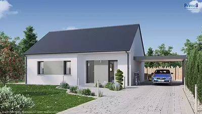 Maison neuve, 76 m²