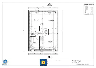 Maison neuve, 75 m²