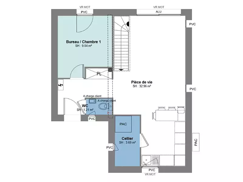 Maison neuve, 90 m² - Fontainebleau (77300)