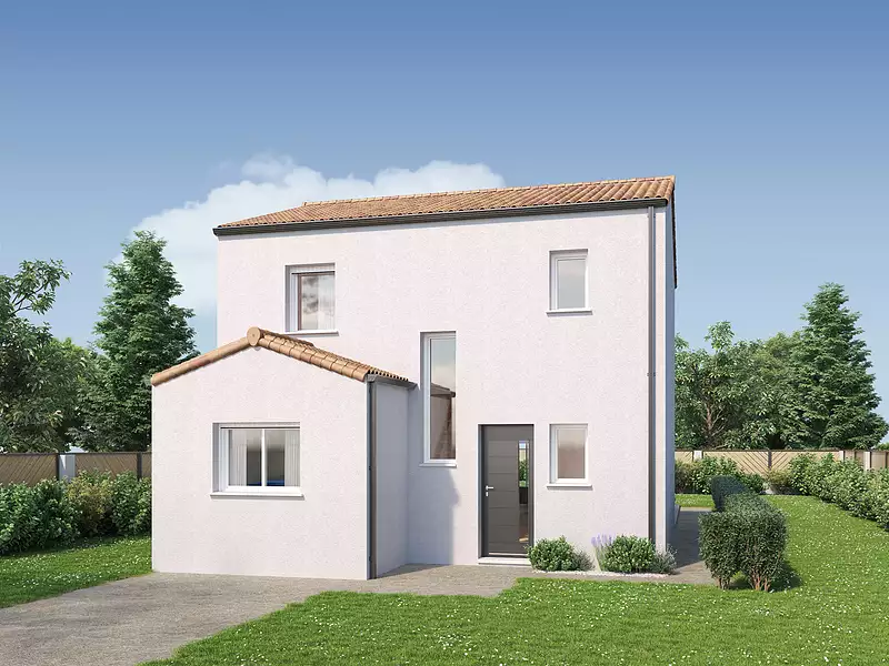 Maison neuve, 106 m² - Saint-Vincent-sur-Graon (85540)