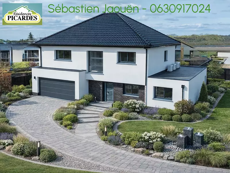 Maison neuve, 136,63 m² - Compiègne (60200)