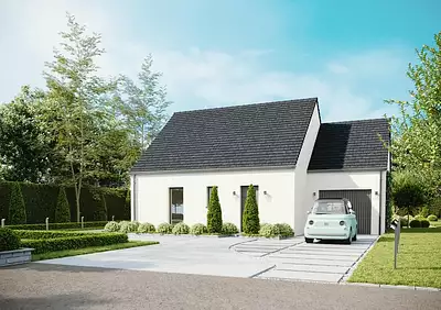 Maison neuve, 63 m²