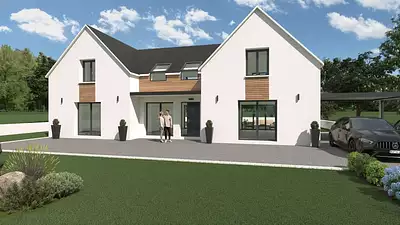 Maison neuve, 125 m²