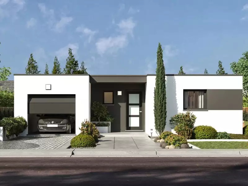 Maison neuve, 85 m² - Plonéour-Lanvern (29720)