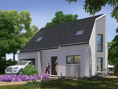Maison neuve, 88,71 m²