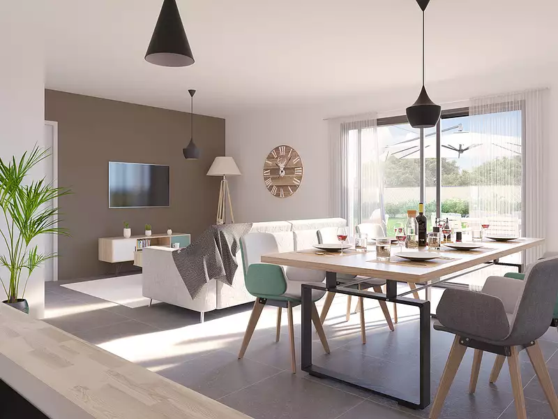 Maison neuve, 66 m² - L'Aiguillon-sur-Vie (85220)