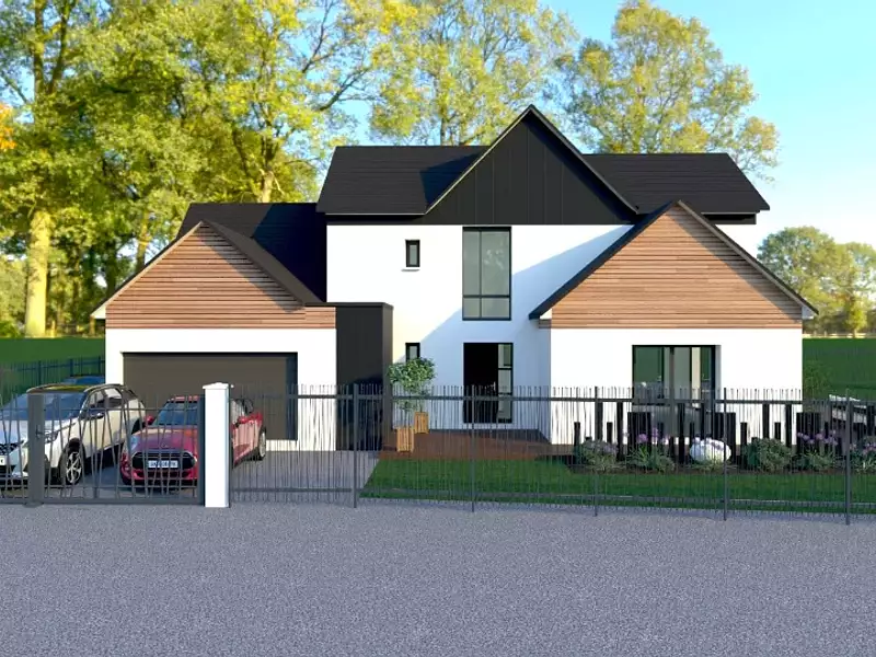 Maison neuve, 150 m² - Franqueville-Saint-Pierre (76520)