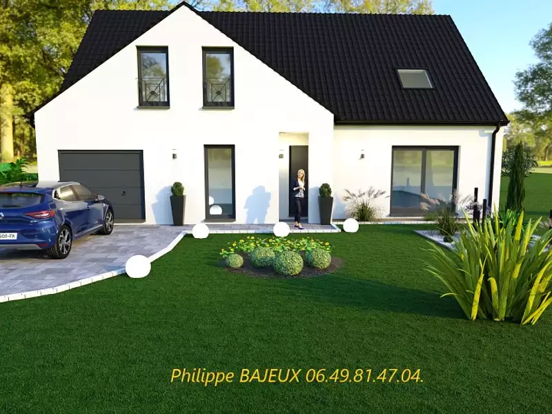 Maison neuve, 146 m² - Givenchy-en-Gohelle (62580)
