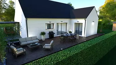 Maison neuve, 90 m²