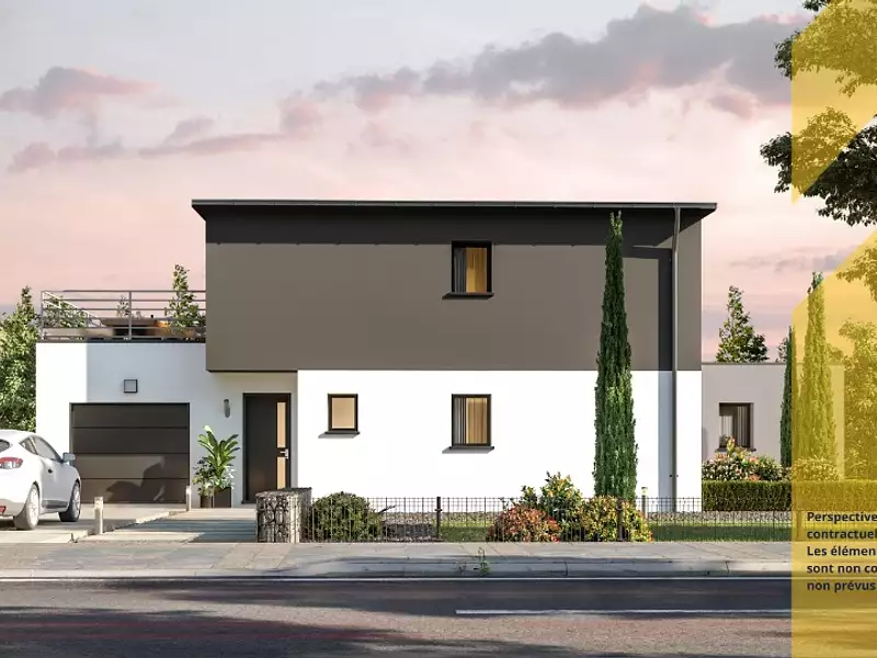 Maison neuve, 143 m² - Poligné (35320)