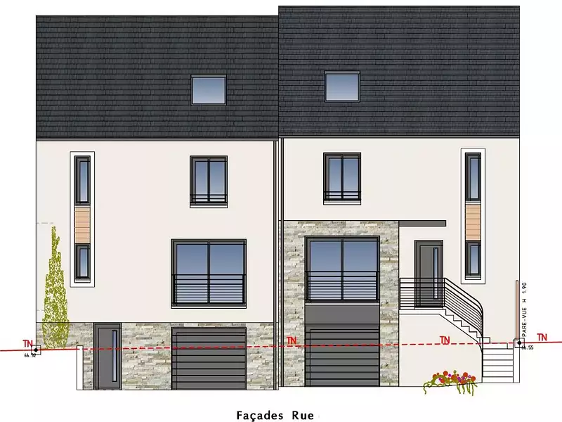 Maison neuve, 100 m² - Villebon-sur-Yvette (91140)