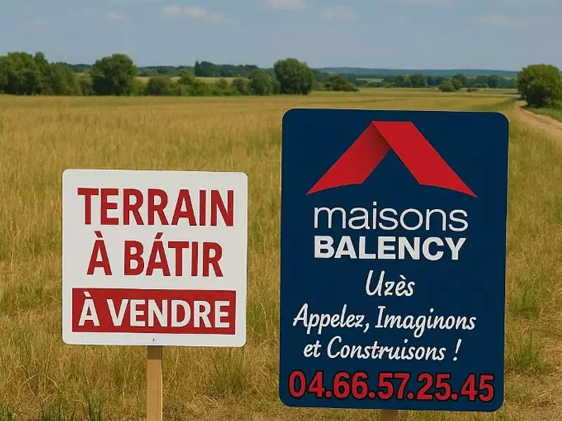 Terrain à bâtir, 463 m² - Poulx (30320)