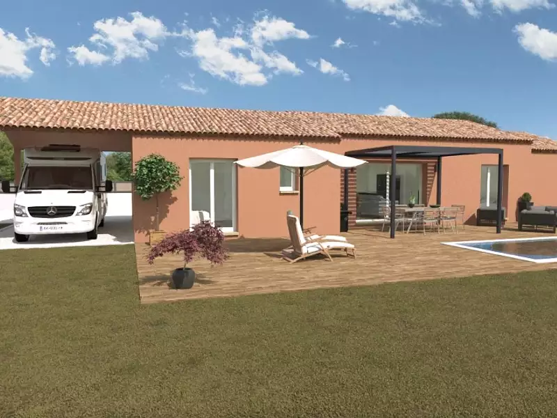 Maison neuve, 100 m² - Carcès (83570)