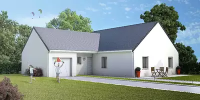 Maison neuve, 76 m²