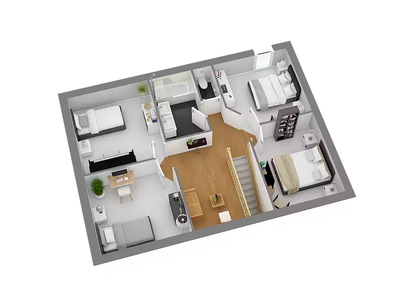 Maison neuve, 112,86 m² - Igny (91430)