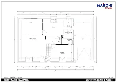 Maison neuve, 99 m²