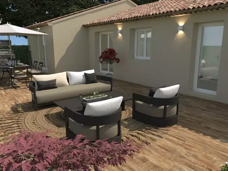 Maison neuve, 93 m² - Le Thoronet (83340)