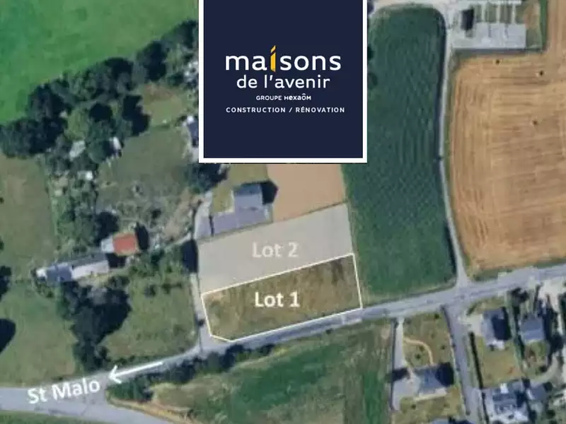 Terrain à bâtir, 1 475 m² - Saint-Malo (35400)