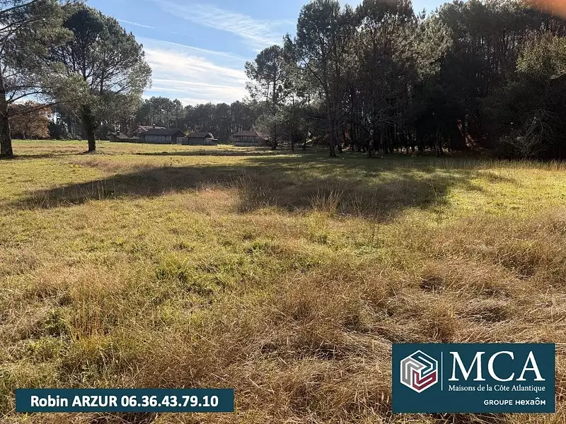 Terrain à bâtir, 579 m² - Vielle-Saint-Girons (40560)