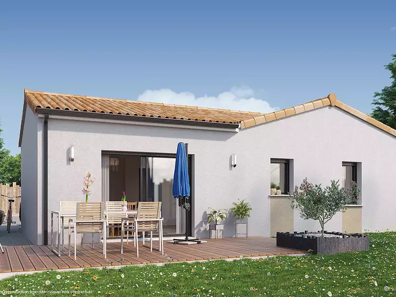 Maison neuve, 76 m² - Parempuyre (33290)