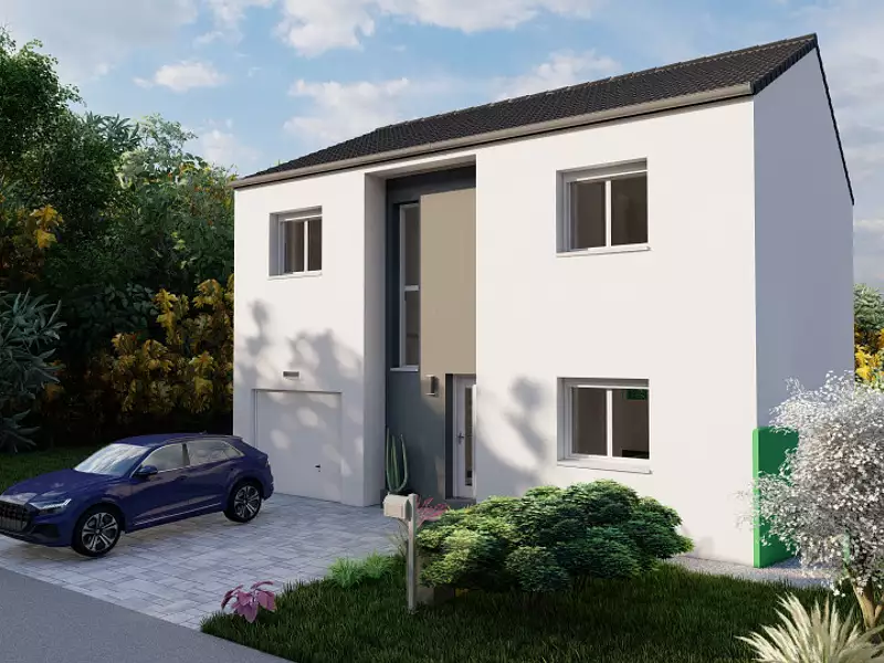Maison neuve, 90 m² - Distroff (57925)