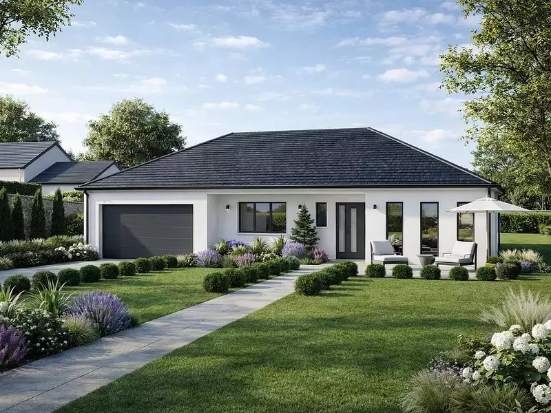 Maison neuve, 115 m² - Metzeresche (57920)