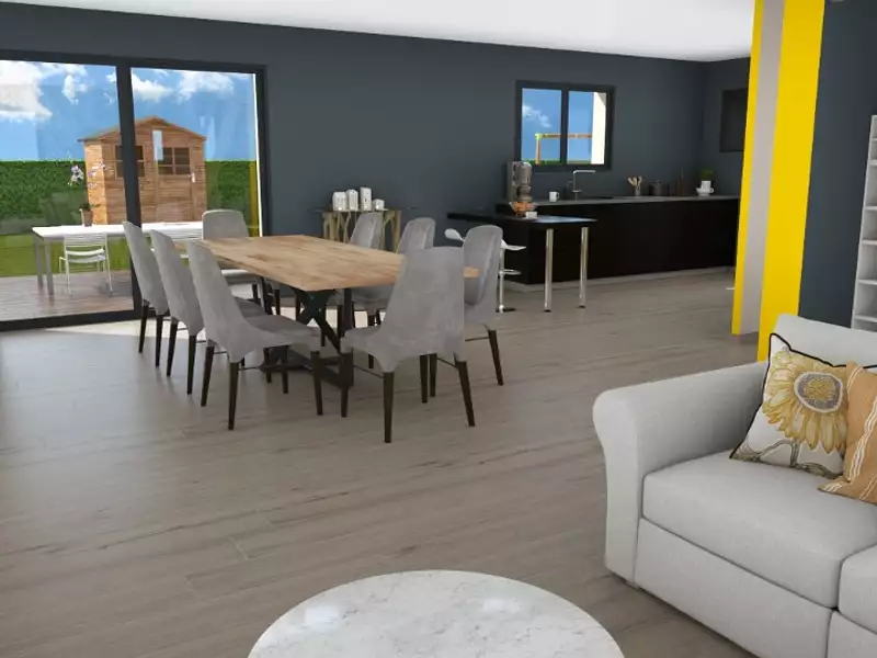 Maison neuve, 145 m² - Le Neubourg (27110)