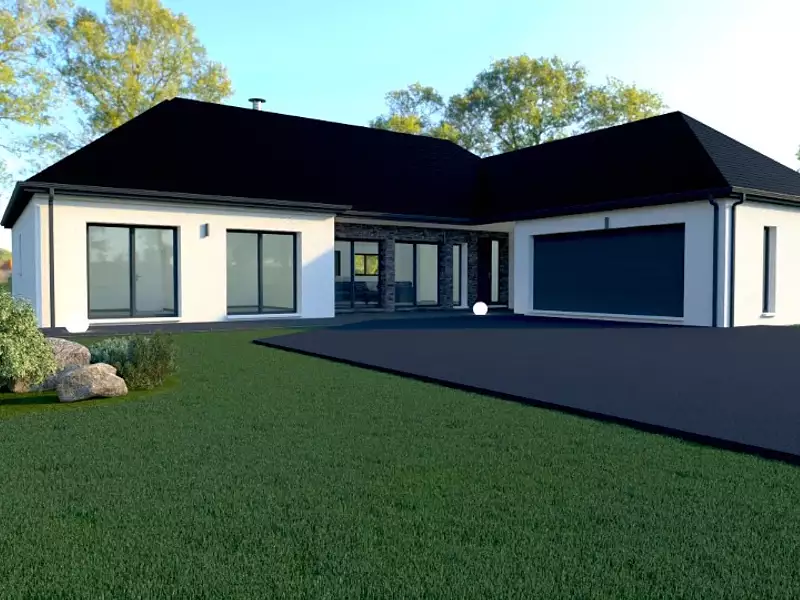 Maison neuve, 160 m² - Boissy-sous-Saint-Yon (91790)