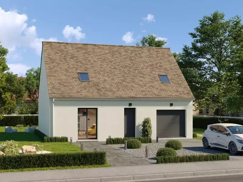 Maison neuve, 100 m² - Us (95450)
